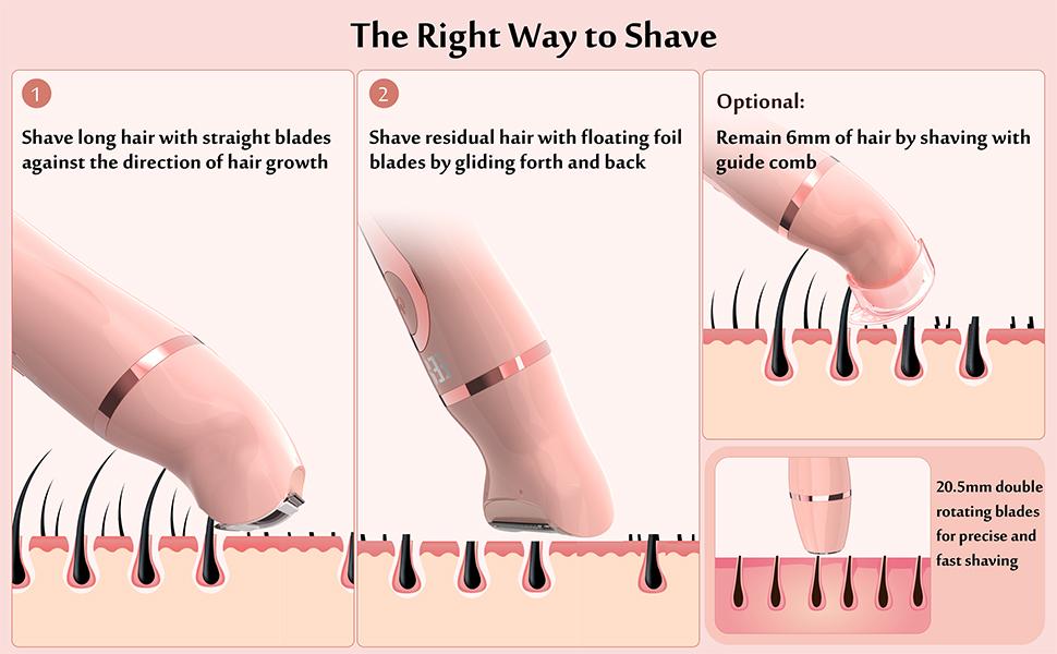 Electric Razor for Women
