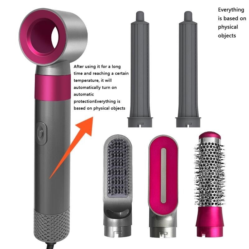 10pack Wholesale lots 5 in 1 Hair Dryer Brush, 1 Set Hair Dryer & Hair Styler