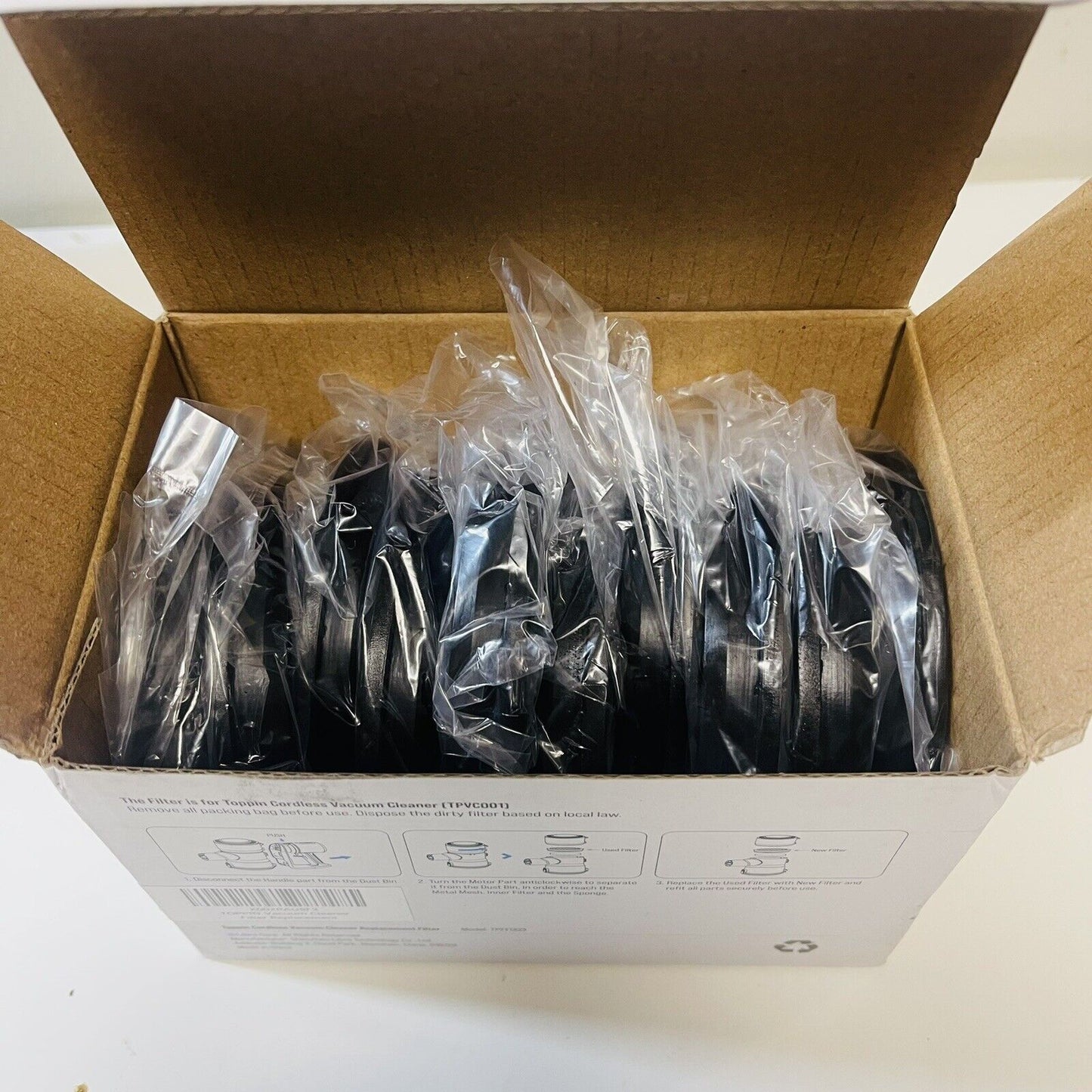 10 Pack Washable Primary Filter Assembly FOR vacuum cleaner filter replacement