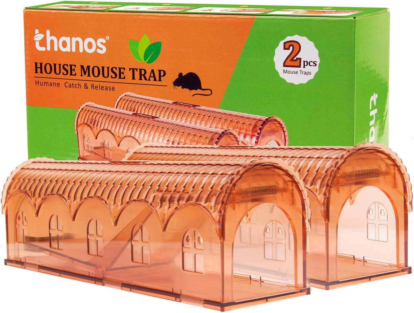 2pack mouse trap Large 10 Inch house mouse trap