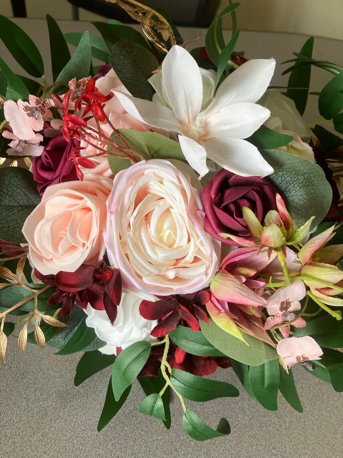 13in Rose Bouquet Home Décor Artificial Flowers Graduations, Performances, Birthdays, Proposals, Baby Showers, Weddings Home Décor, Dining Tables, Offices,Bedrooms