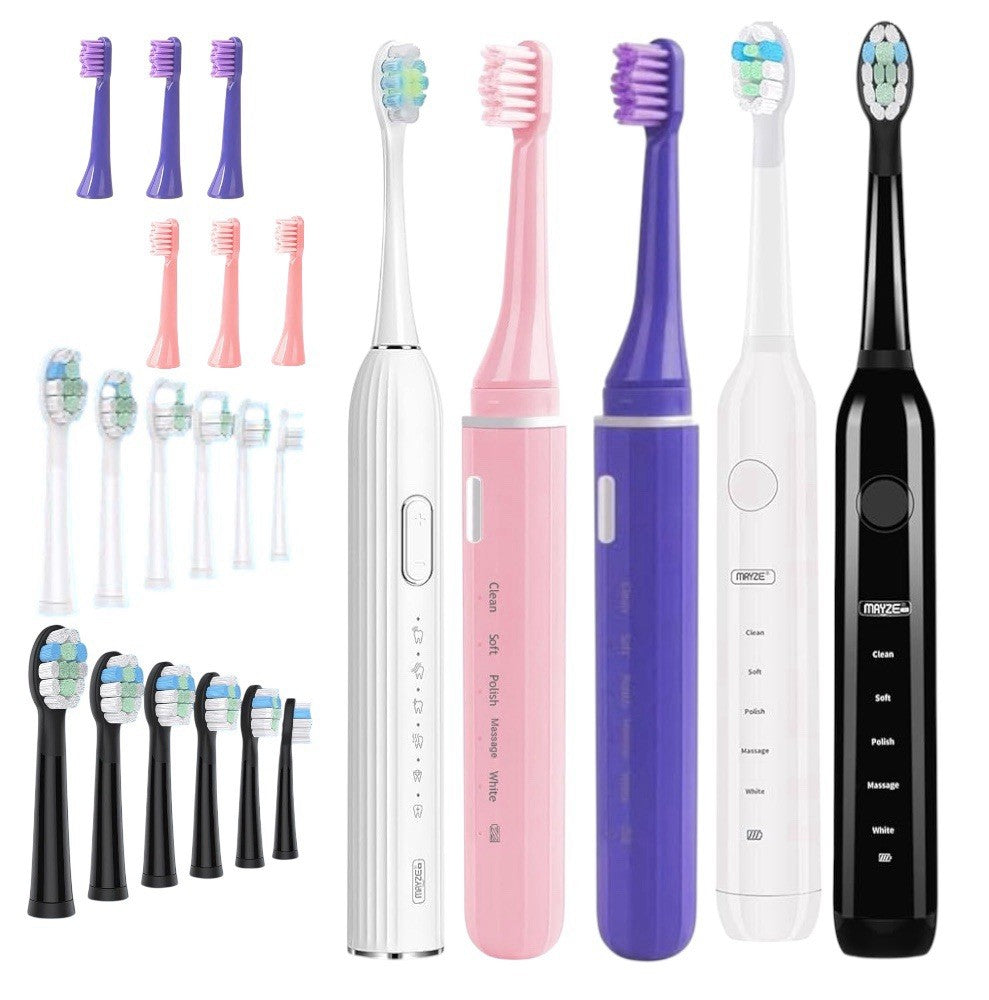 Electric Toothbrush Sonicare with 6 Brush Heads