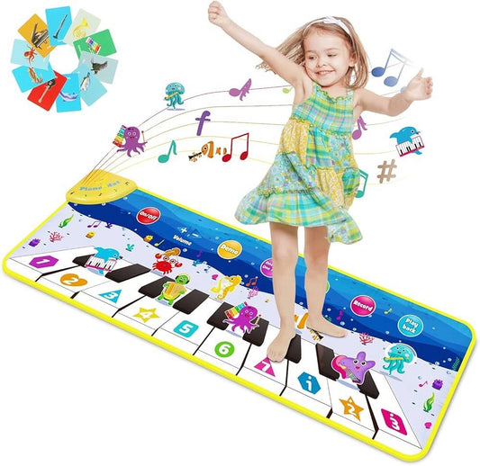 Kids Musical Piano Mat – 43” Touch Play Mat