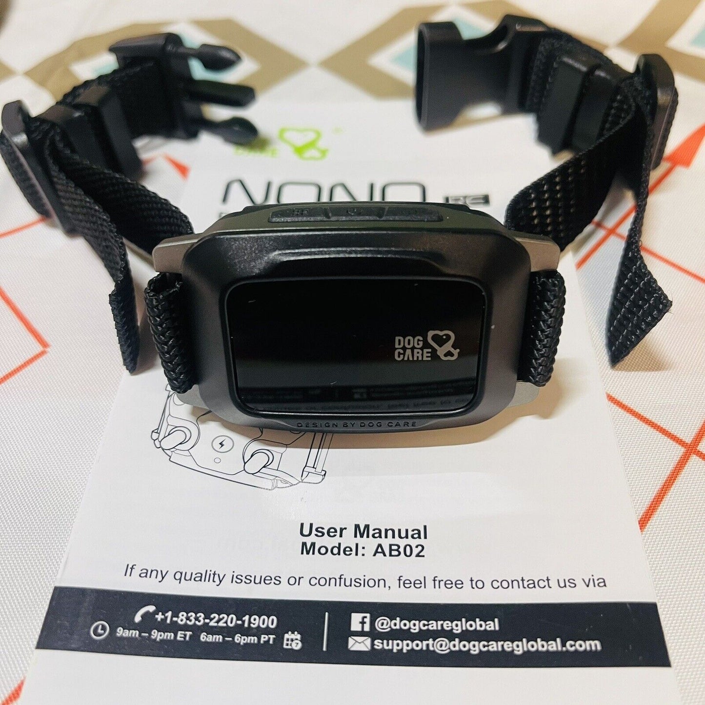 Dog Bark Collar Rechargeable with Intelligent Bark Control Vibration