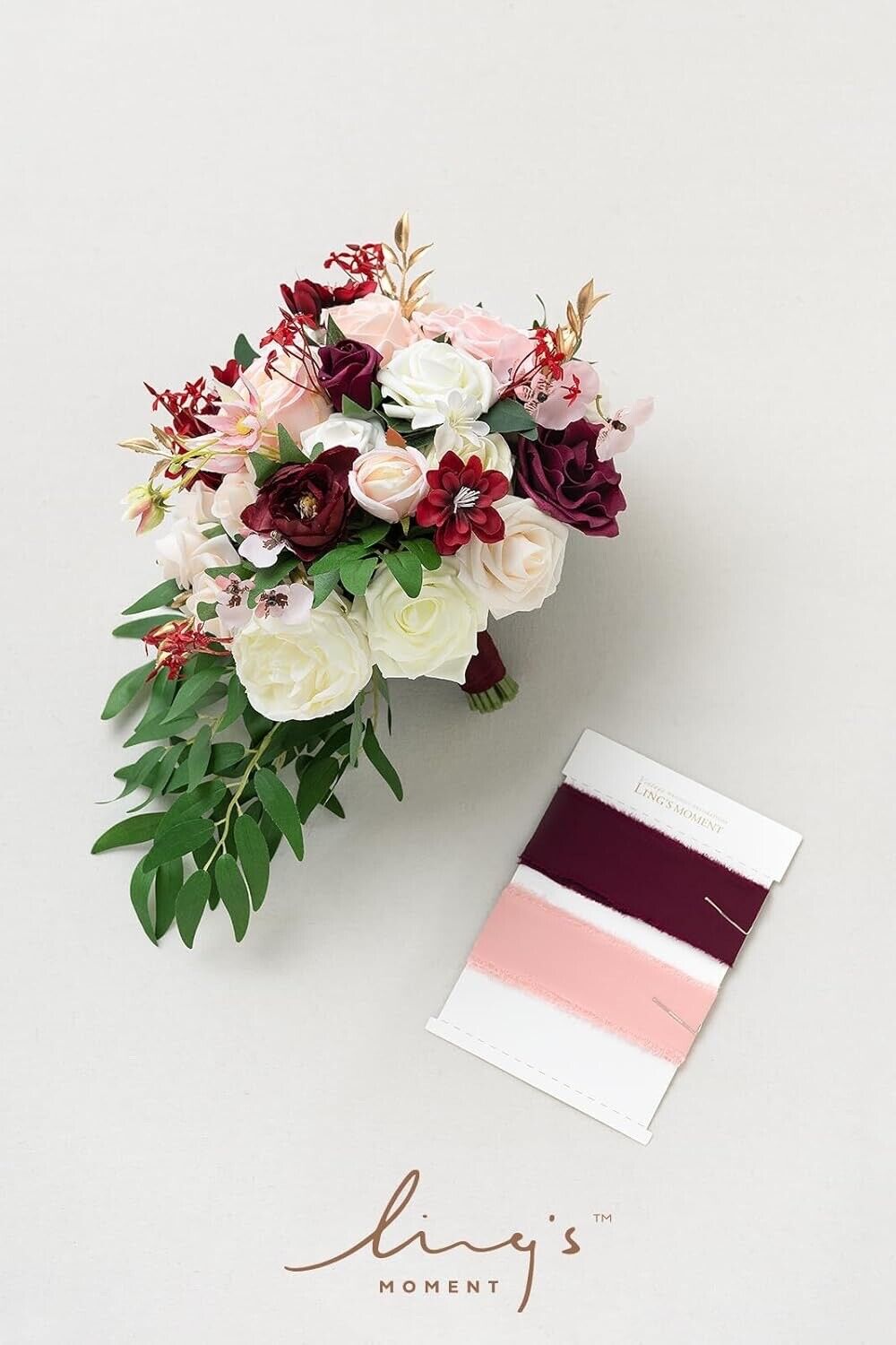 13in Rose Bouquet Home Décor Artificial Flowers Graduations, Performances, Birthdays, Proposals, Baby Showers, Weddings Home Décor, Dining Tables, Offices,Bedrooms