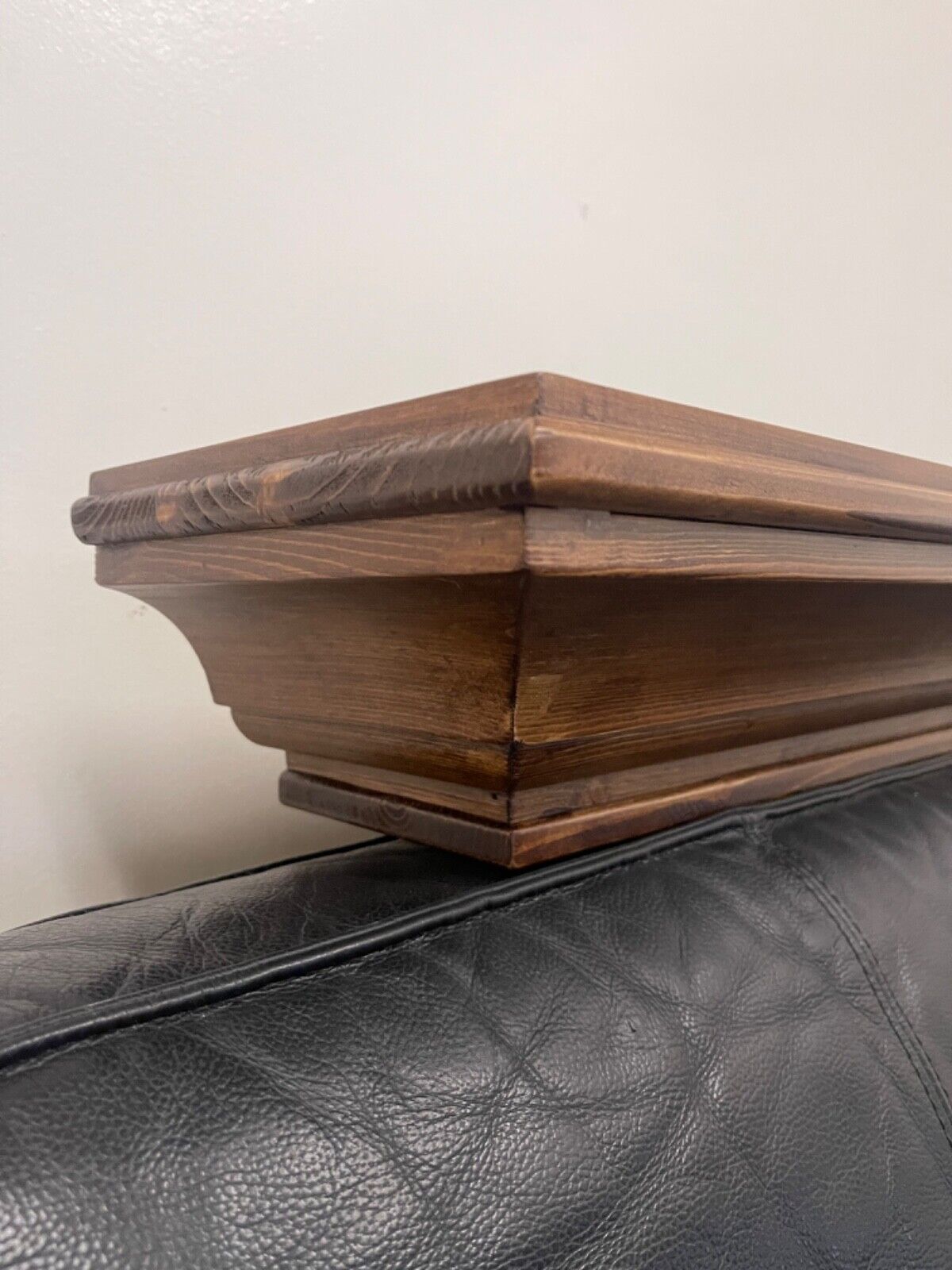 48" 60" Rustic Wood Fireplace Mantel Shelves - Floating Shelf, Modern/Traditional Style