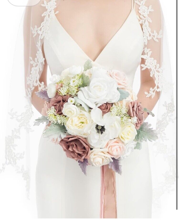 13in Rose Bouquet Home Décor Artificial Flowers Graduations, Performances, Birthdays, Proposals, Baby Showers, Weddings Home Décor, Dining Tables, Offices,Bedrooms
