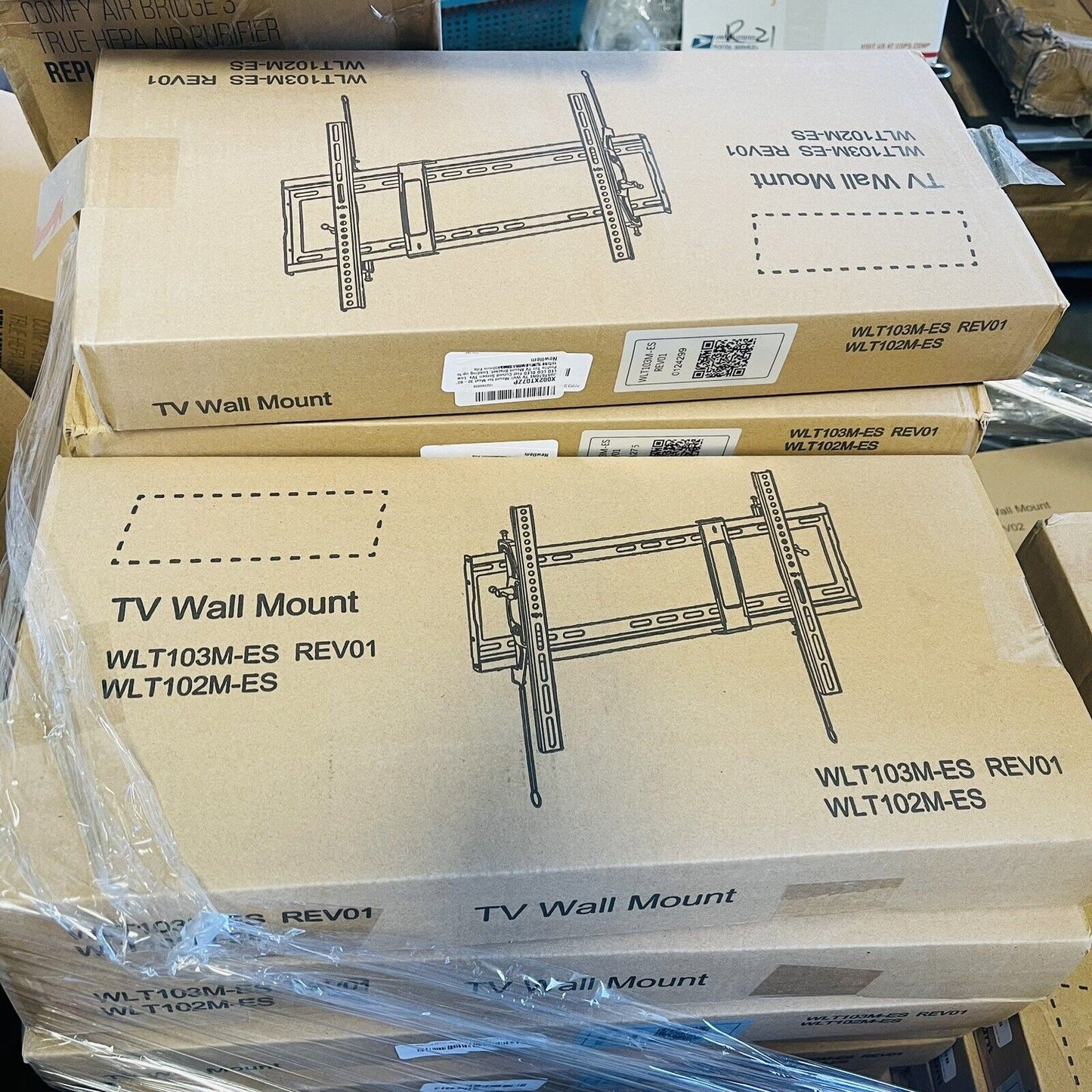Tilting Tv Wall Mount For Most 37-75 Inch Tvs, Large Low Profile Tv Mount Wall