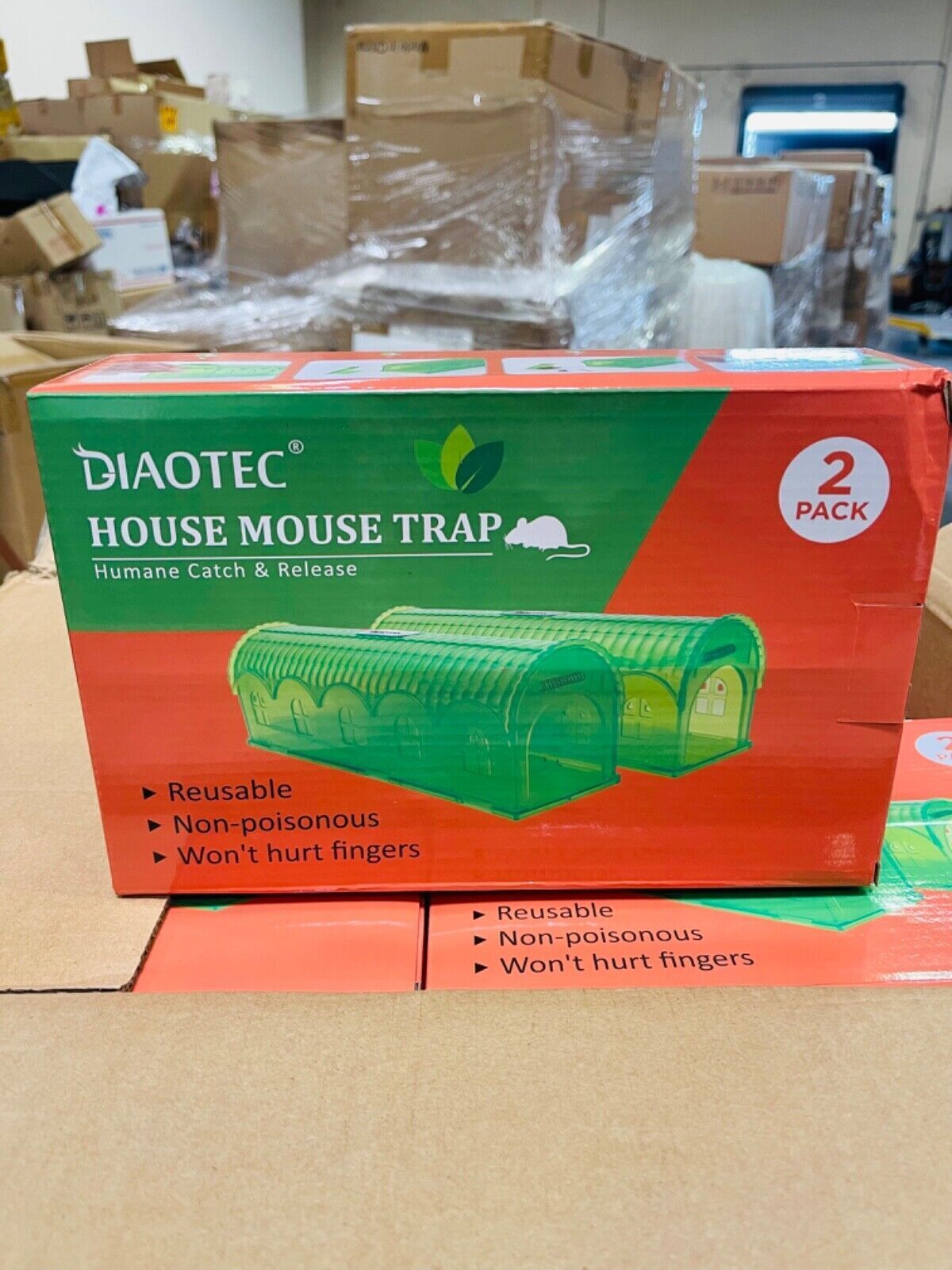 2pack mouse trap Large 10 Inch house mouse trap