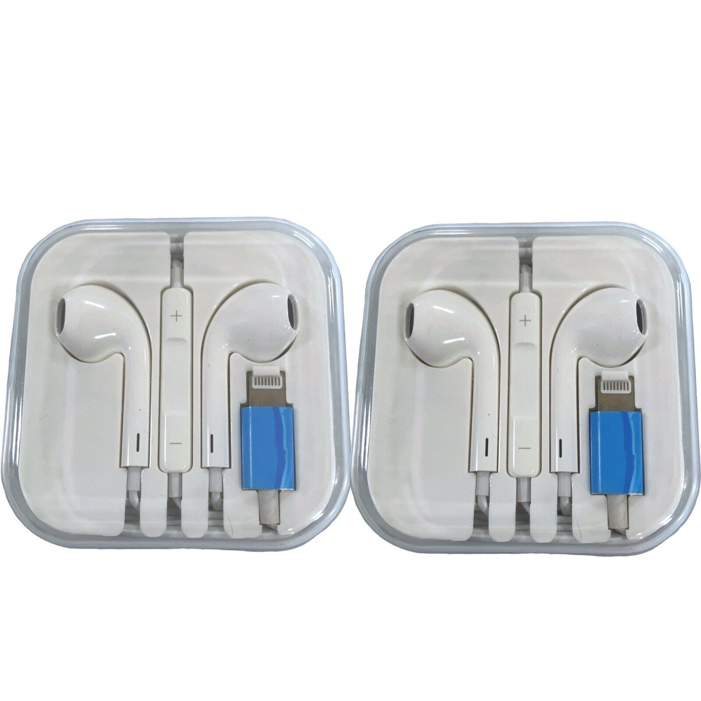 2 Packs-Earbuds for iPhone Headphones Wired Lightning Earphones Headphones