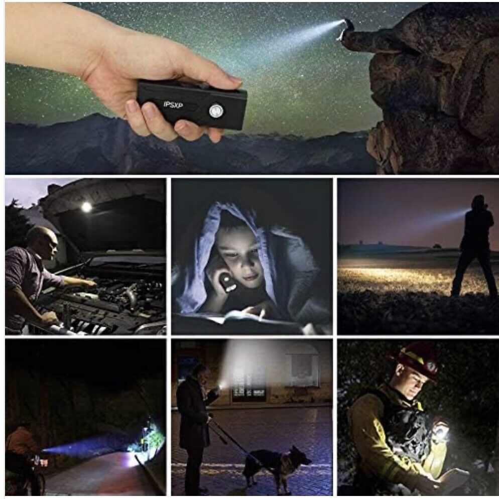 1000 Lumens Bike Light or Taillight Combinations, USB Rechargeable