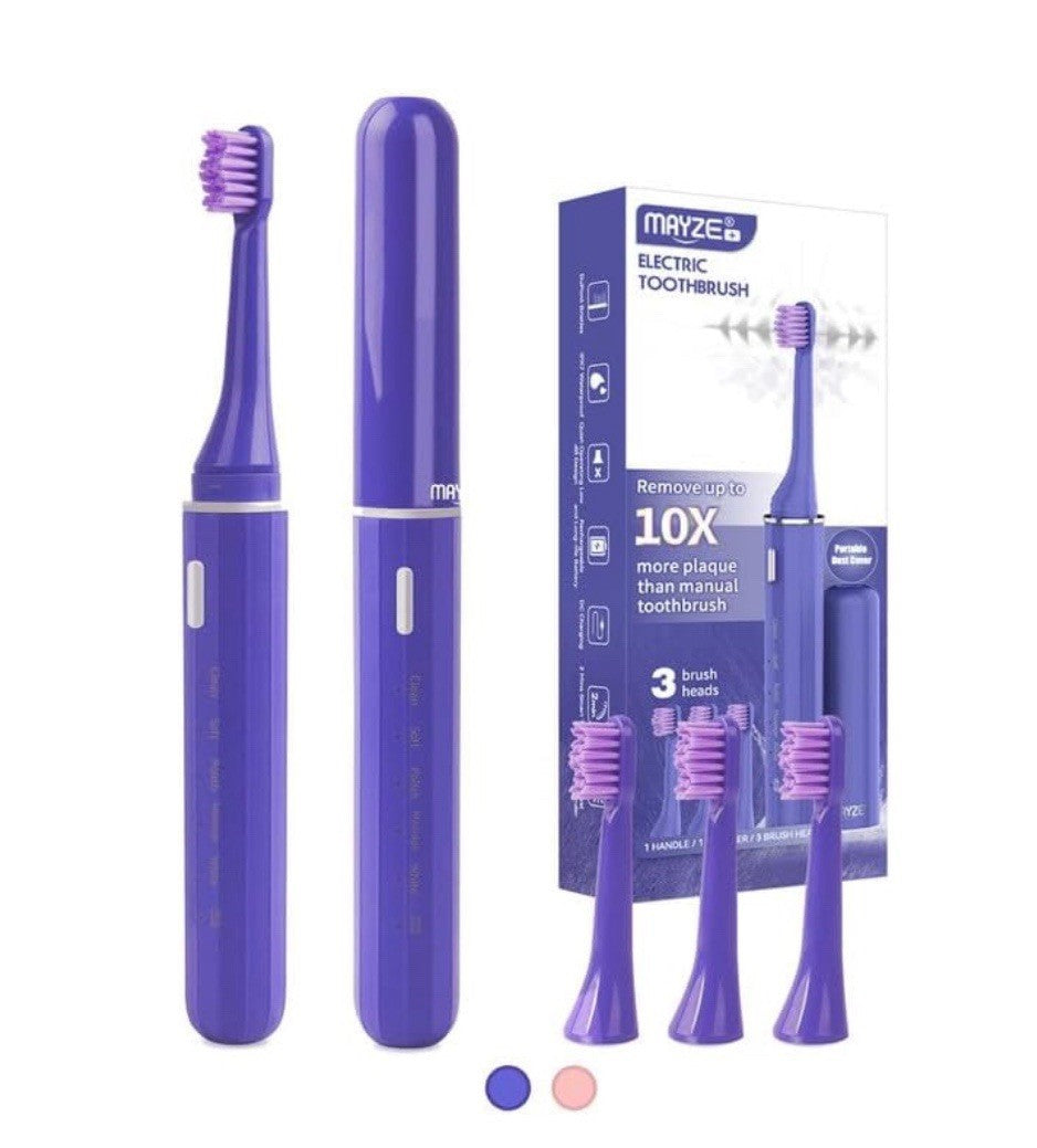 Electric Toothbrush Sonicare with 6 Brush Heads