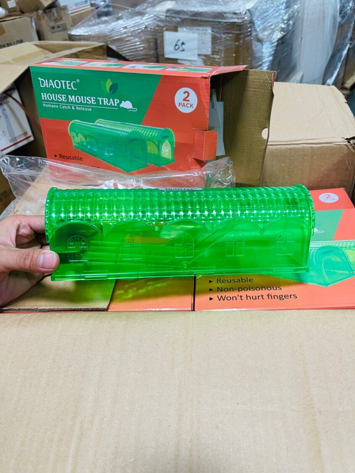 2pack mouse trap Large 10 Inch house mouse trap