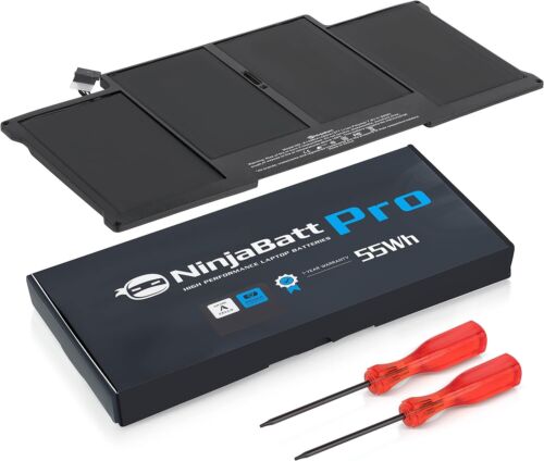 NinjaBatt Battery A1466 A1496 A1494 for Apple MacBook Air 13 Inch