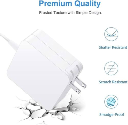 Mac Book Pro Charger, Compatible with 45W L-Tip AC Power Adapter