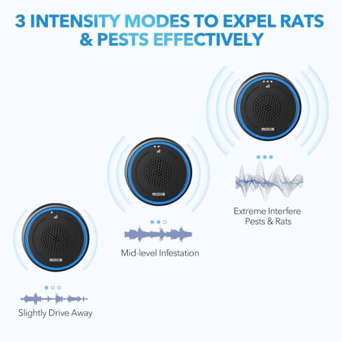 Ultrasonic Pest Repeller 2 Pack, Plug in Ultrasonic Pest Control Device