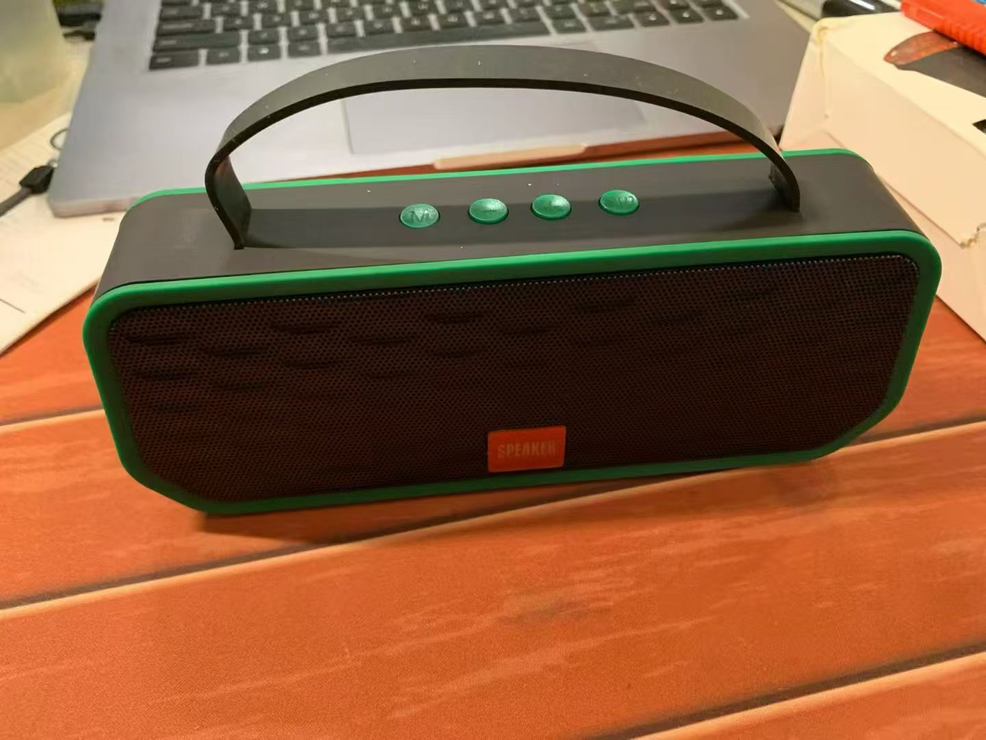 Bluetooth Speakers for Mobile, Phone, Laptops and Gym with Easy Control Button on Top with Multi-Functional Wireless Speakers Features like USB Connectivity/Rechargeable/Long Battery Serving/AUX/Rechargeable/Radio