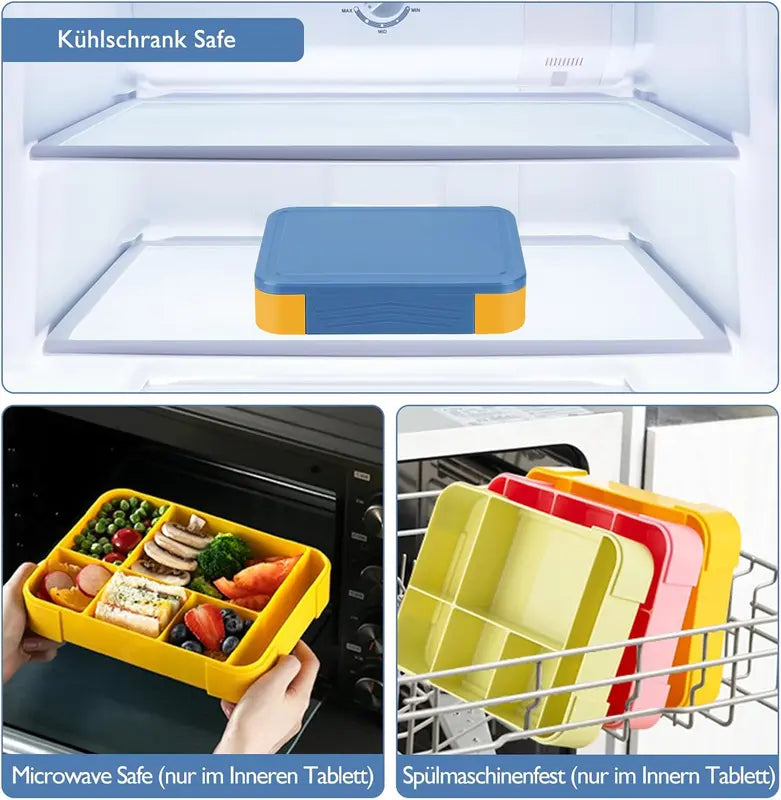 Bento Box for Adults Kids, Stylish Teens Adult Lunch Box