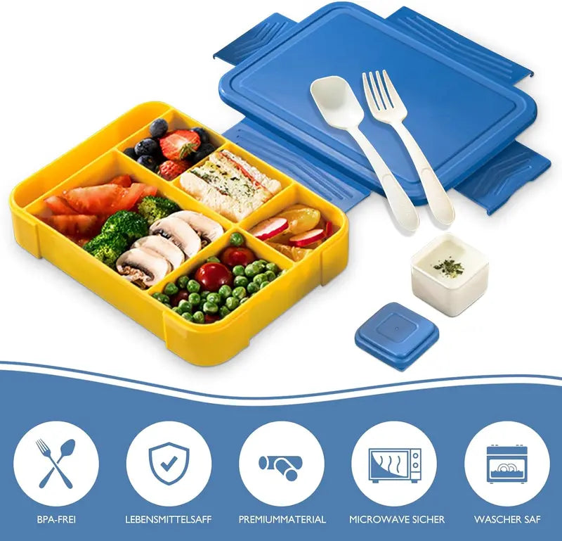 Bento Box for Adults Kids, Stylish Teens Adult Lunch Box