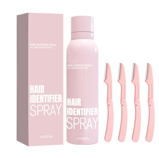 Hair Identifier Spray for Face Shaving,face hair identifier spray,Moisturizing And Skin Care Set Spray,suitable for all skin types (1 set)