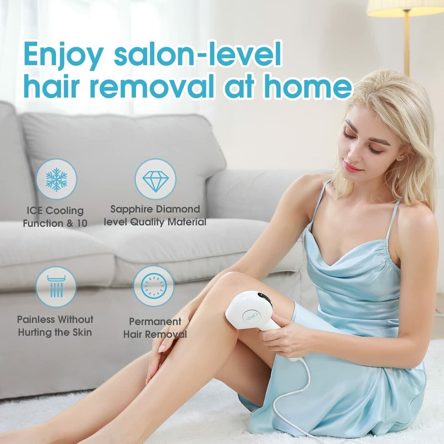 Hair Removal At-Home IPL Hair Removal for Women and Men Permanent