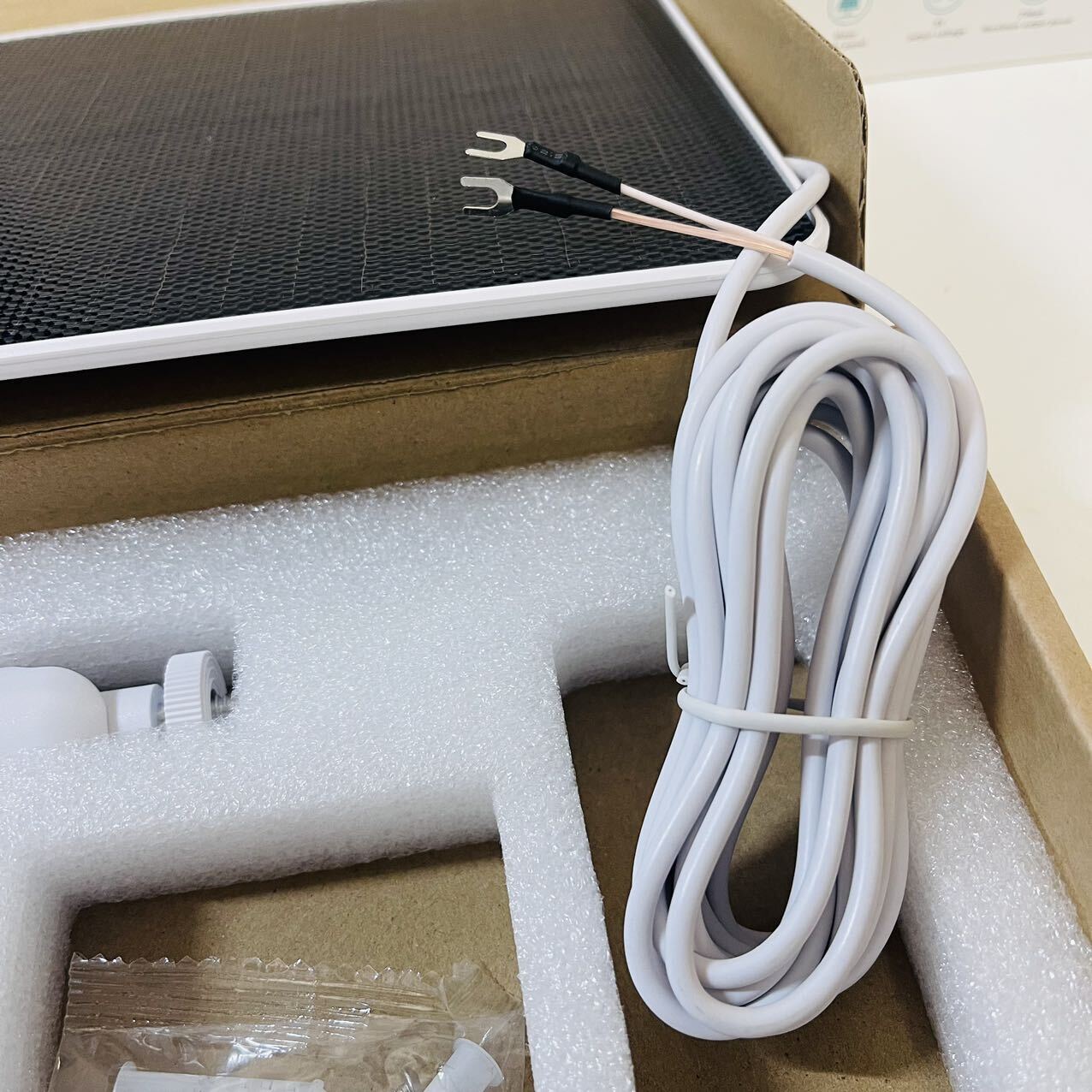 Solar Panel -10ft cable. 7W 5V Solar Panel for Ring Video Doorbell 3/3+/4. ETC.