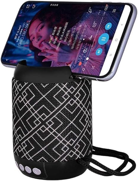 Bluetooth Speakers for Mobile, Phone, Laptops and Gym with Easy Control Button on Top with Multi-Functional Wireless Speakers Features like USB Connectivity/Rechargeable/Long Battery Serving/AUX/Rechargeable/Radio