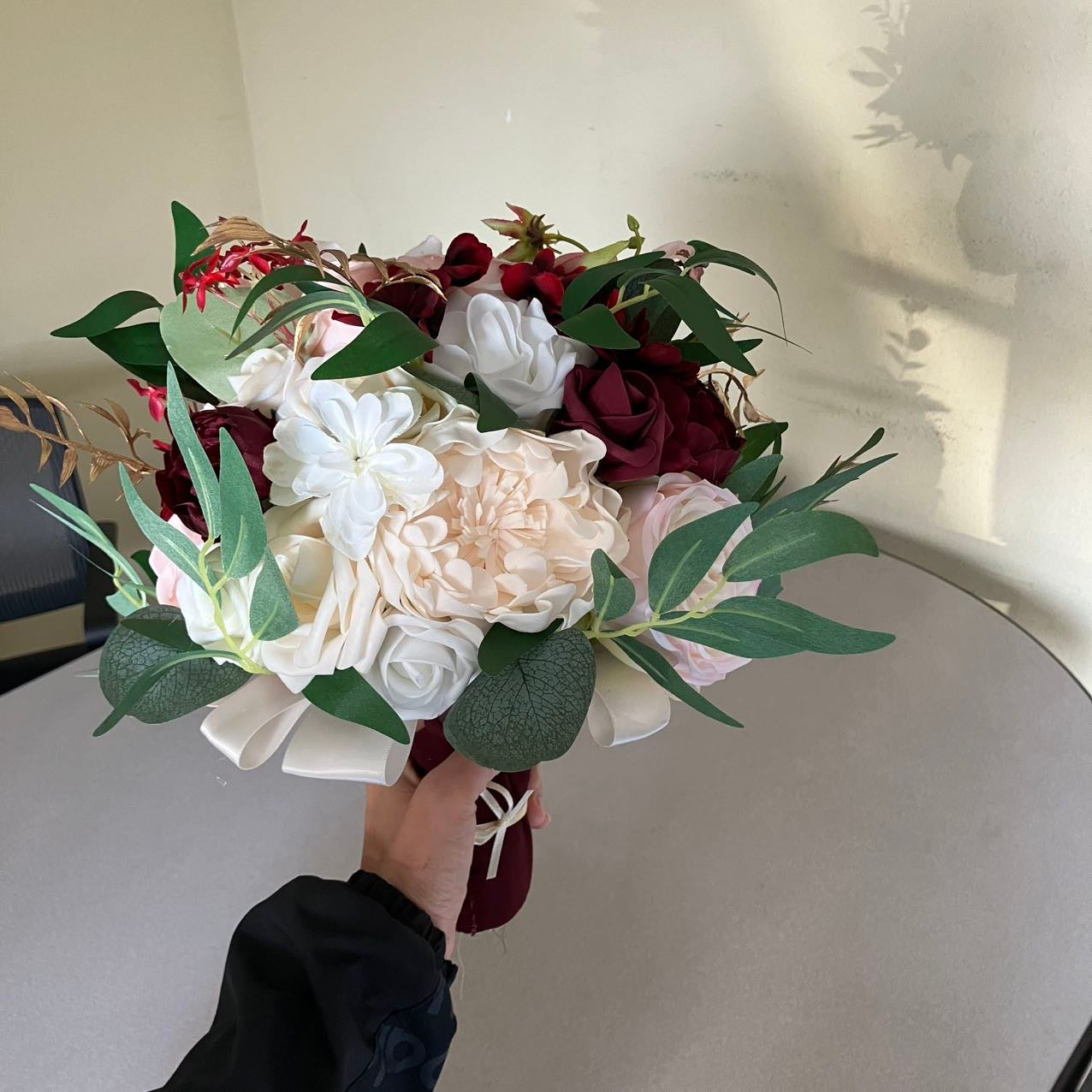 13in Rose Bouquet Home Décor Artificial Flowers Graduations, Performances, Birthdays, Proposals, Baby Showers, Weddings Home Décor, Dining Tables, Offices,Bedrooms