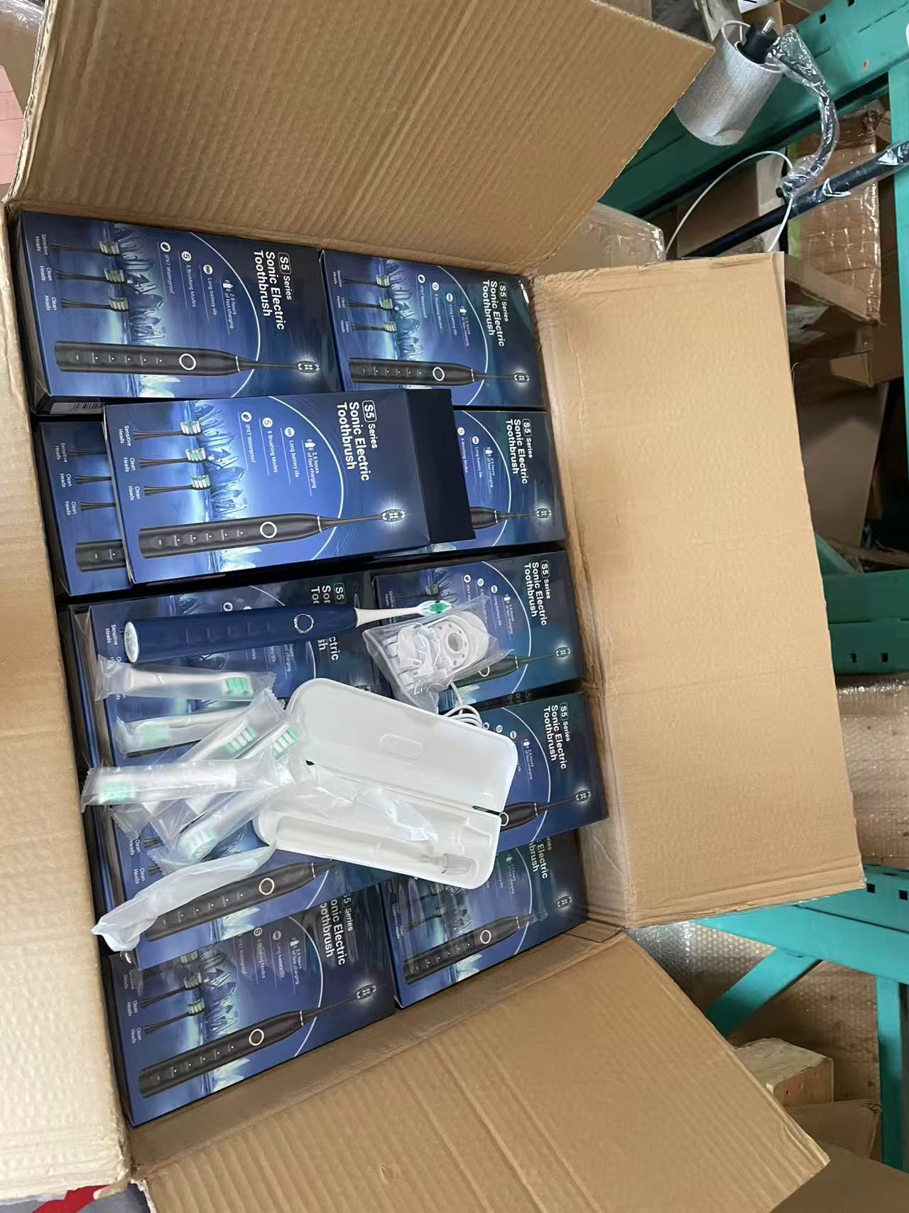 Rtauys S5 Upgraded Sonic Electric Toothbrush for Adults with 8 Brush Heads