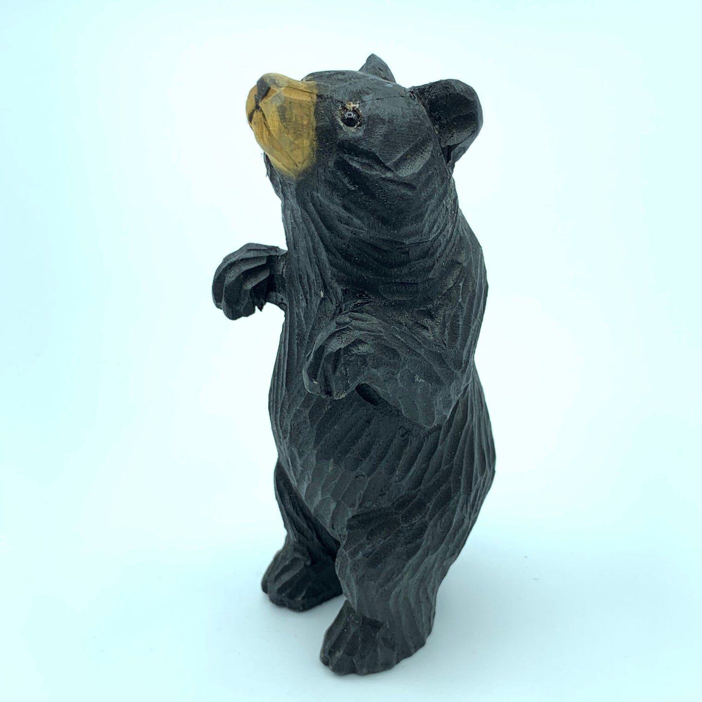 YEEYAYA Wood sculpture Home decor Wood statue Wood figurines room decor Hand Carved wild animals Zoo Wood decor