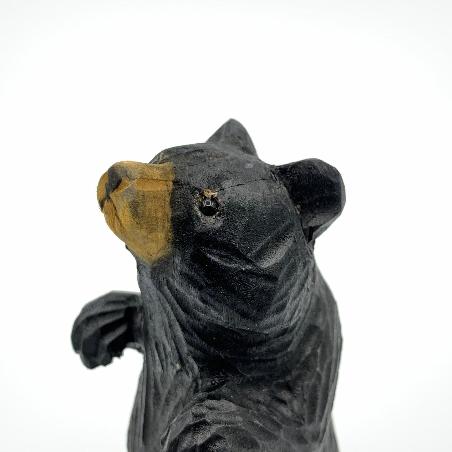 YEEYAYA Wood sculpture Home decor Wood statue Wood figurines room decor Hand Carved wild animals Zoo Wood decor