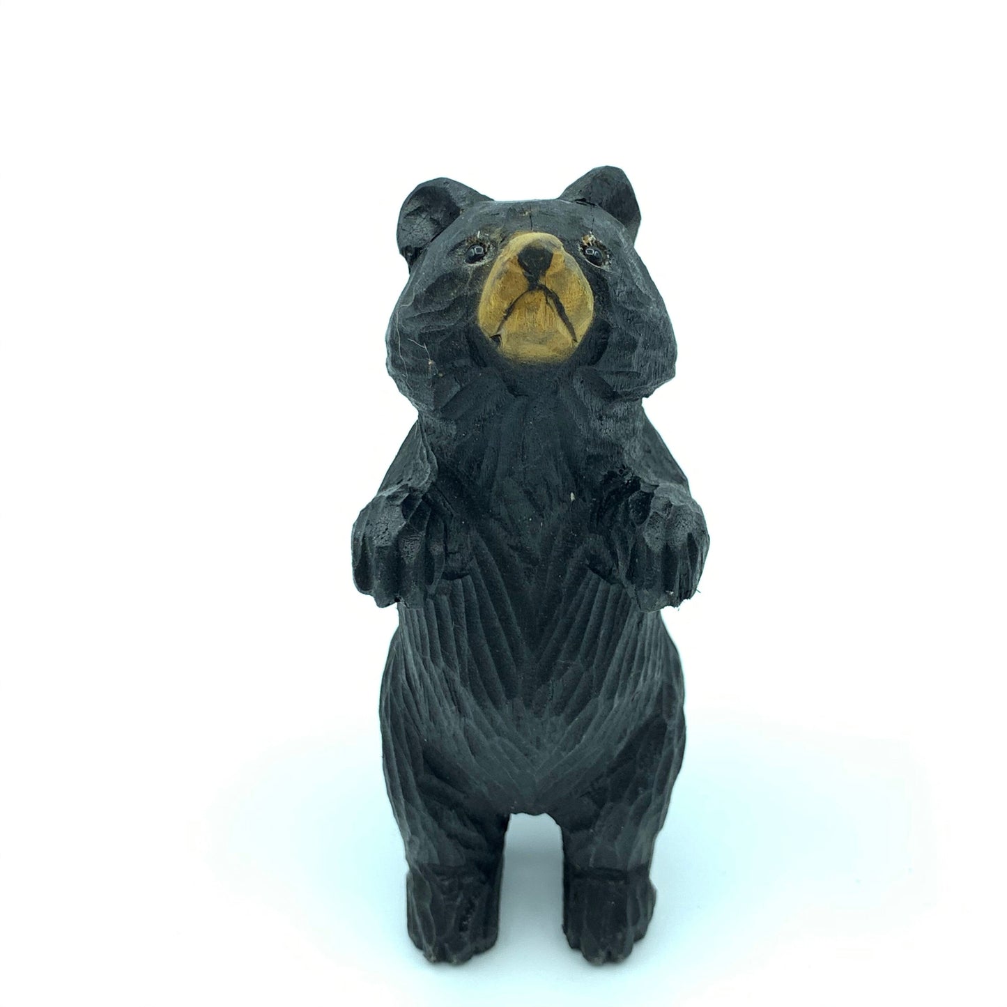 YEEYAYA Wood sculpture Home decor Wood statue Wood figurines room decor Hand Carved wild animals Zoo Wood decor