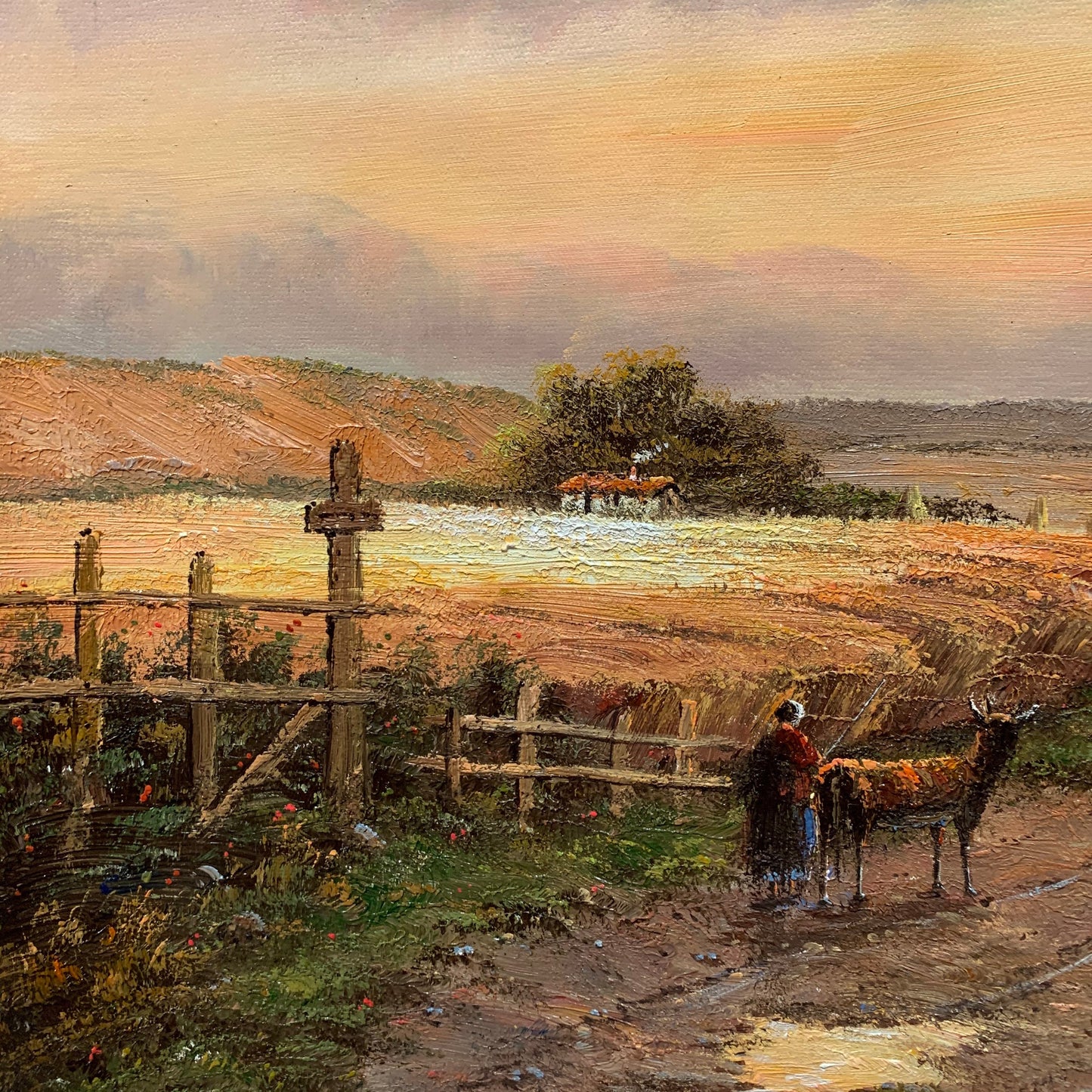 20 in×24 in oil paintings fine art 100% hand-painted The classical field
