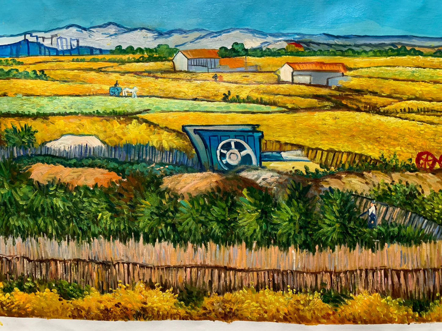 27.5x71 inch oil paintings fine art 100% hand-painted The classical field