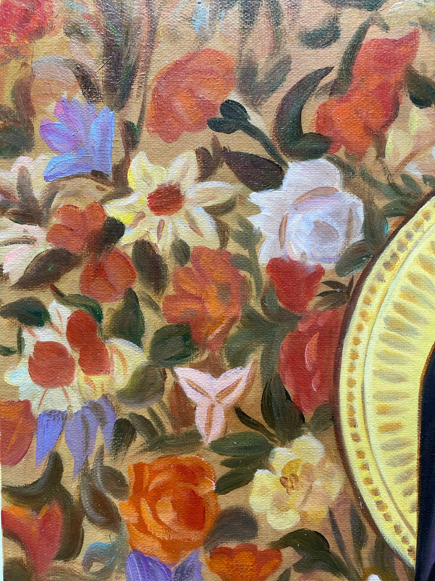 100% hand-painted 36in x24in oil paintings