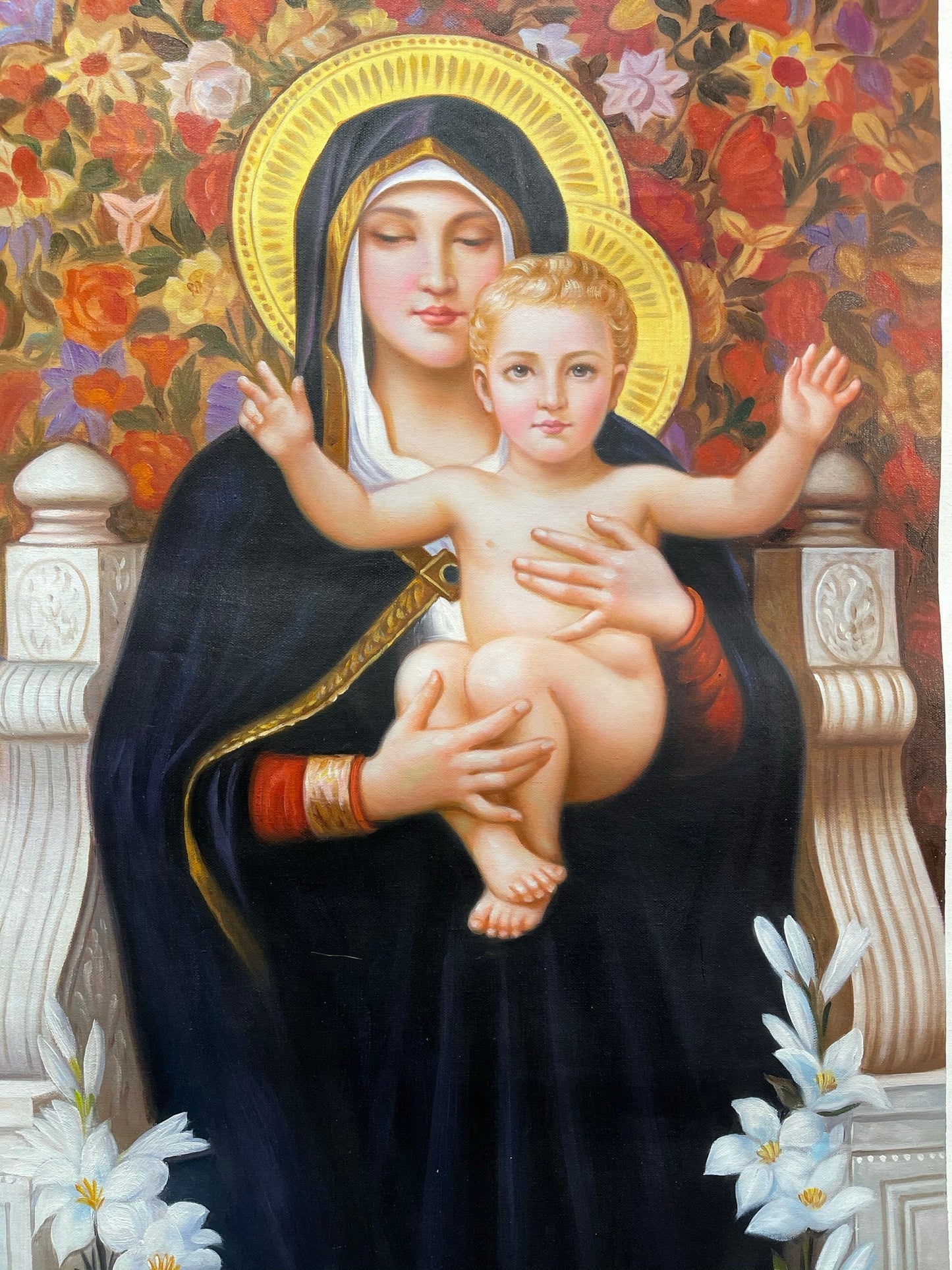 100% hand-painted 36in x24in oil paintings