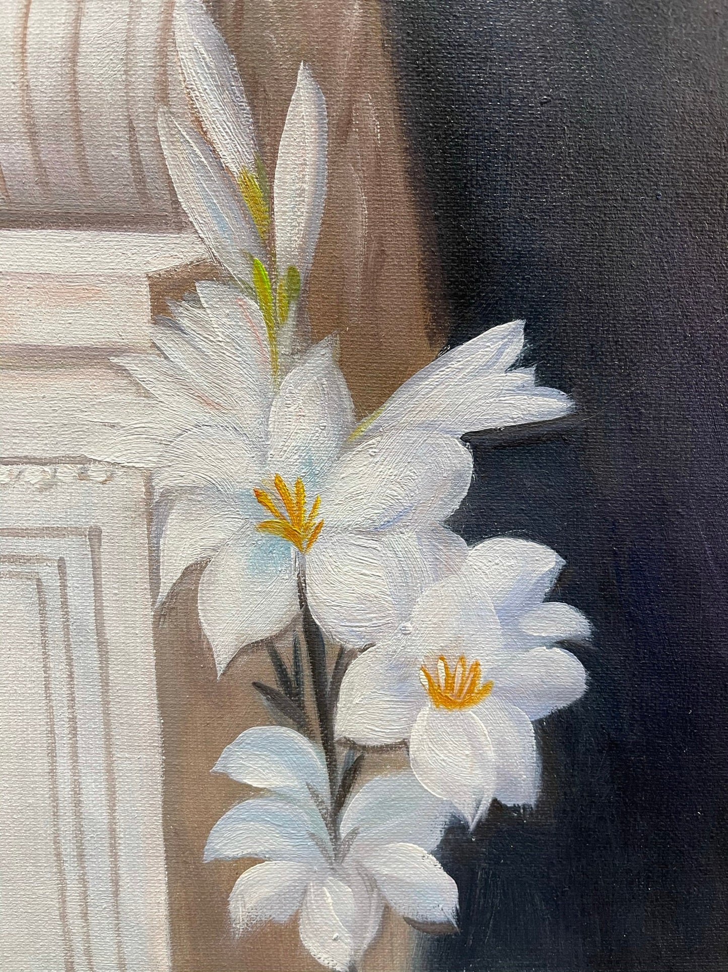 100% hand-painted 36in x24in oil paintings