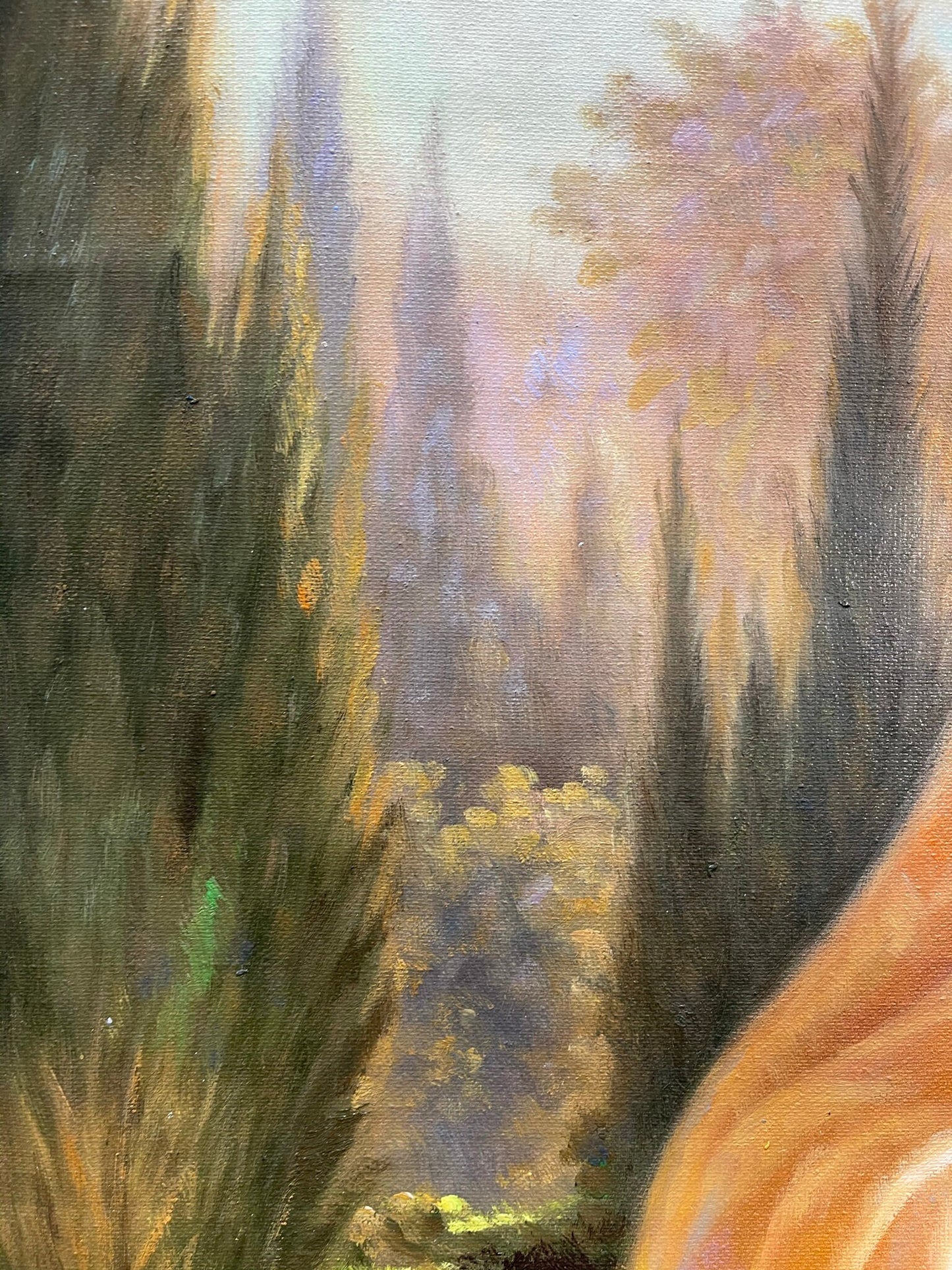 100% hand-painted 36in x24in Jesus oil paintings