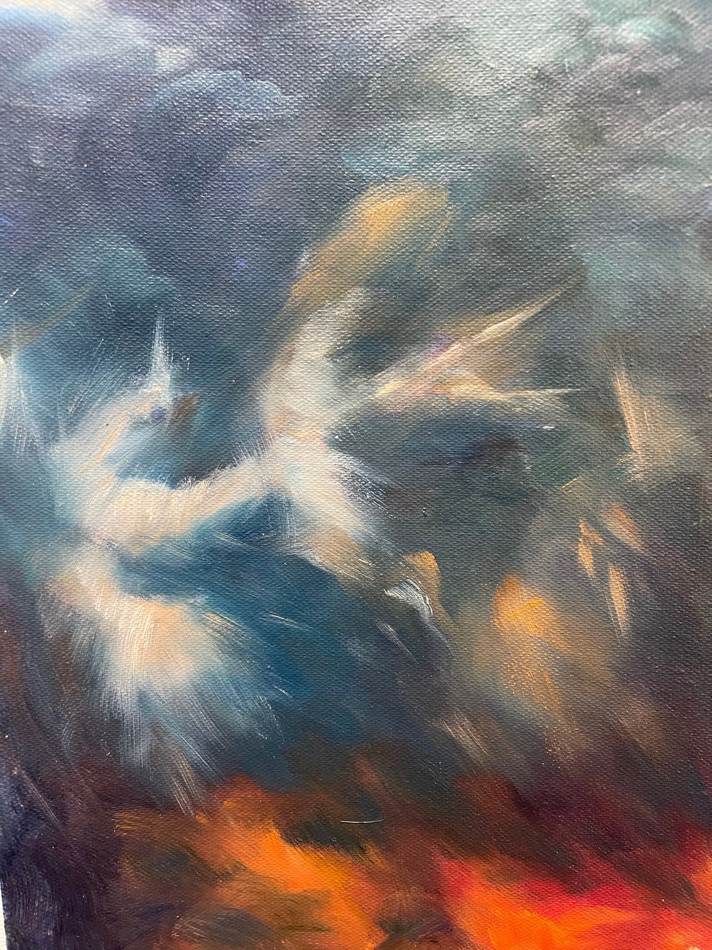 36x24 inch oil paintings fine art 100% hand-painted Jesus cross The classical field