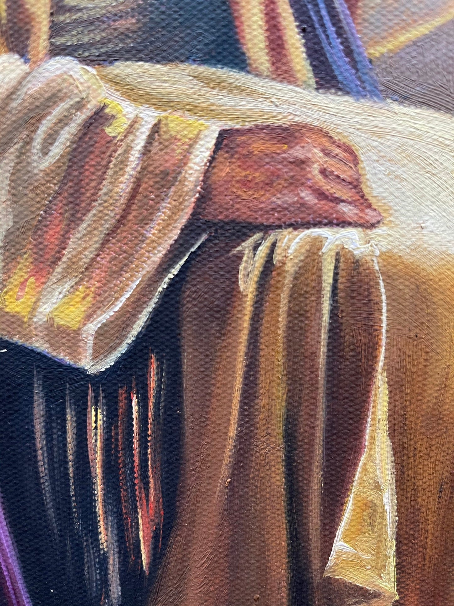 100% hand-painted Jesus 36x24 inch oil paintings Jesus Portrait of Jesus