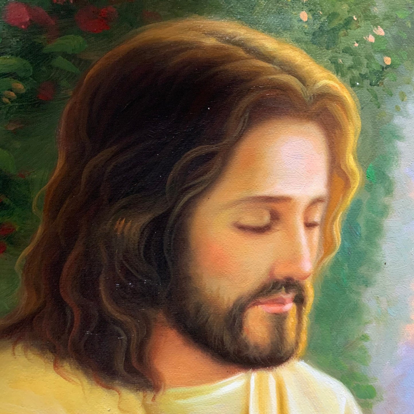 100% hand-painted Jesus 36x24 inch oil paintings The classical field