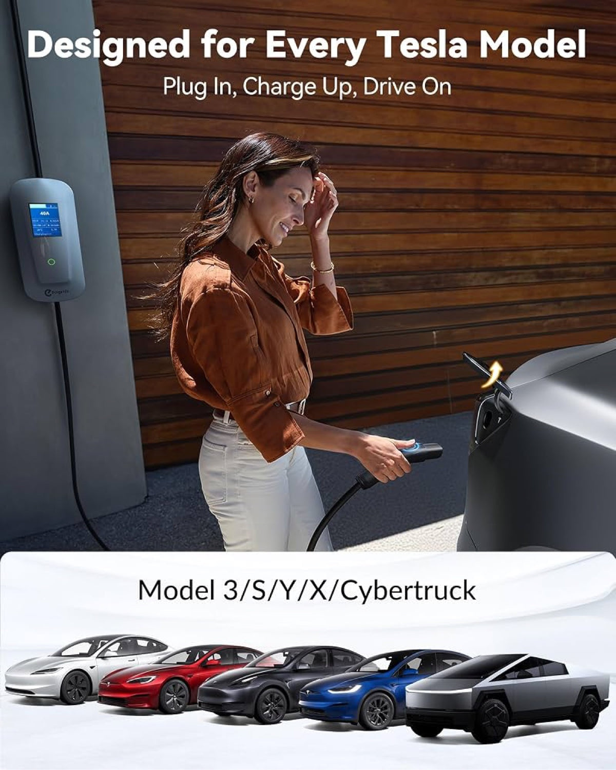 Designed for every Tesla model - Model 3, S, Y, X and Cybertruck