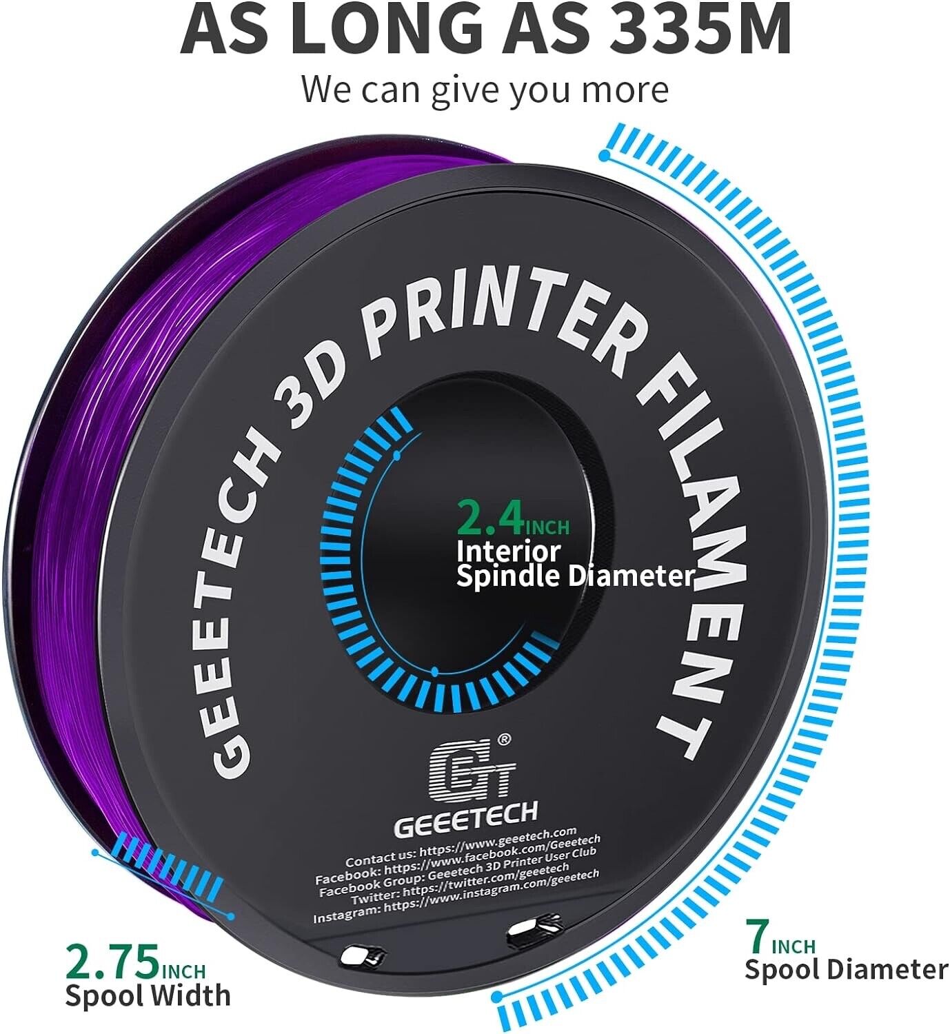 95A PLA Filament 1.75mm,Consumables for 3D Printer