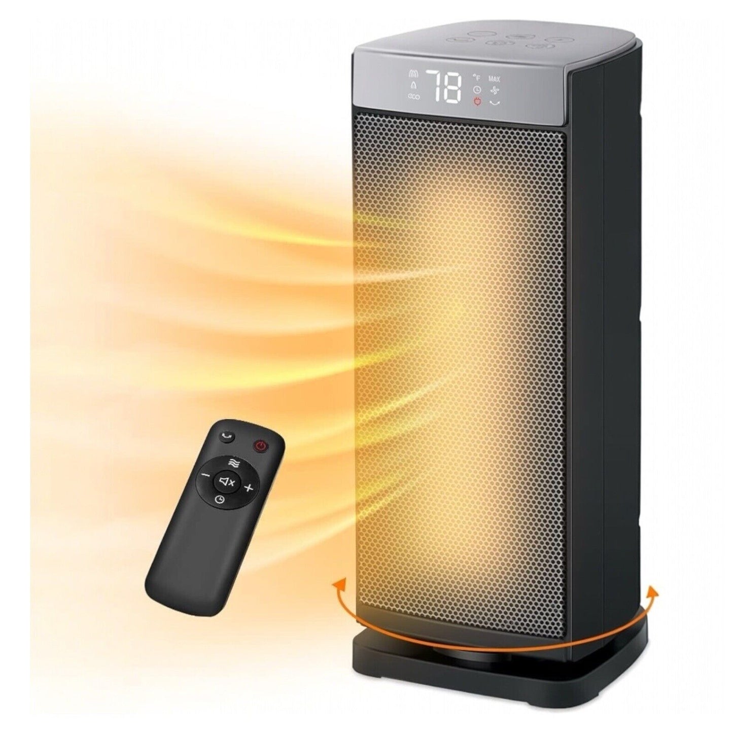 Space Heater 1500W Fast Heating, Electric & Portable Ceramic Heaters indoor only