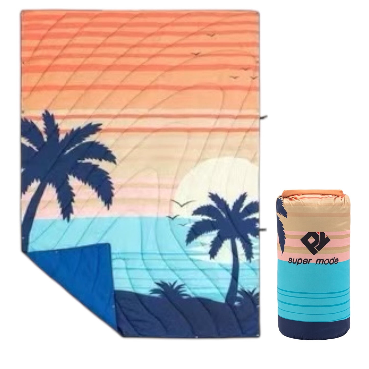 Outdoor Puffy Camping Blanket – 79”x57” Wearable Lightweight Packable Down Alter
