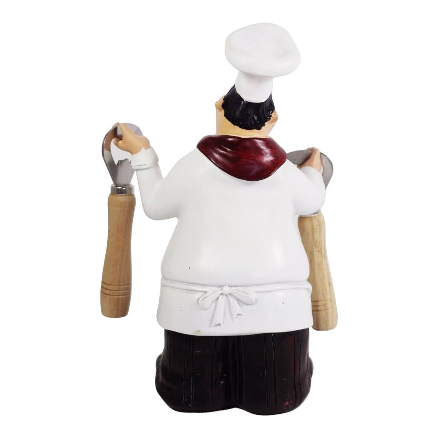 Italian Chef Figurines Kitchen Decor Chef Statue Restaurant Resin Crafts