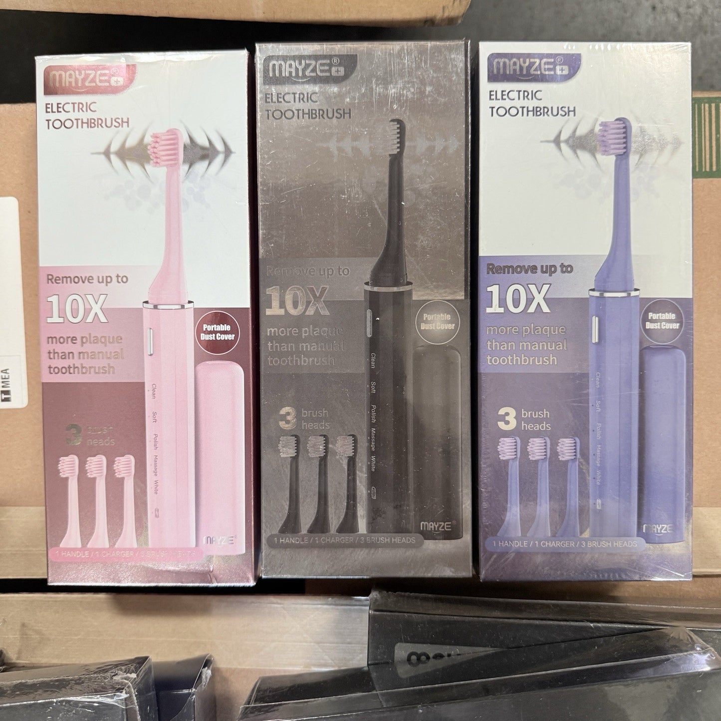Electric Toothbrush Sonicare with 6 Brush Heads