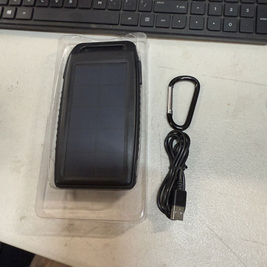 Nekteck Solar Charger 10000mAh Rain-resistant Dirt/Shockproof Dual USB Port