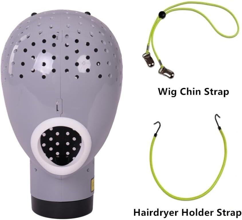 Hair Dryer Wig Stand Holder Mannequin Head