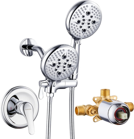 10 Inch Matte Black Shower System with High Pressure Rain Shower Head